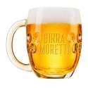 BIRRA MORETTI włoski kufel do piwa 400ml