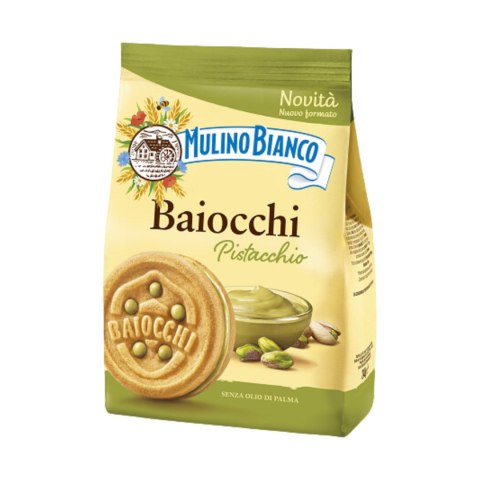 MULINO BIANCO BAIOCCHI włoskie ciastka z pistacją 240g