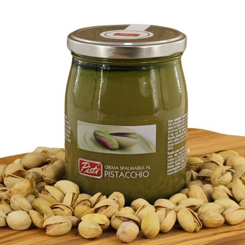 PISTI CREMA DI PISTACCHIO włoski krem pistacjowy Sycylia 600g