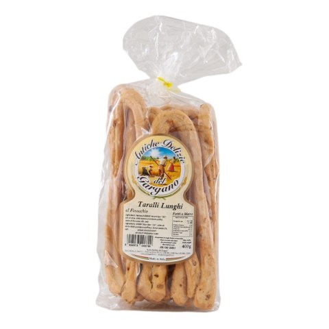 ANTICO PASTIFICIO TARALLII Długie z Koprem Włoskim Pieczywo 300g