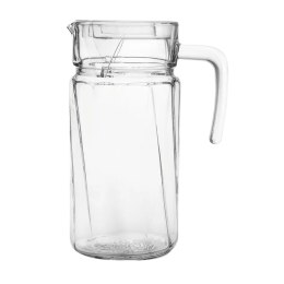 ARCA KARAFKA Dzbanek 1,5l Szklana Z Pokrywką Wzór3