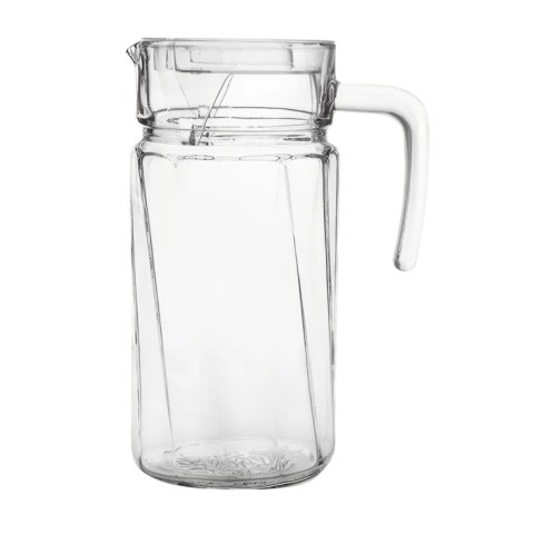 ARCA KARAFKA Dzbanek 1,5l Szklana Z Pokrywką Wzór3