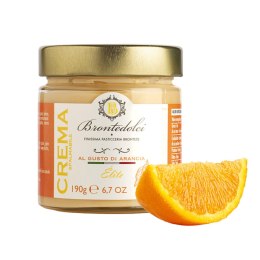 BRONTEDOLCI KREM POMARAŃCZOWY Spalmabile 190g Włochy