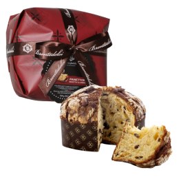 BRONTEDOLCI PANETTONE Klasyczna Włoska Babka z Rodzynkami 750g