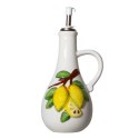 BUTELKA NA OLIWĘ z Dozownikiem Ceramika Cytryna 300ml