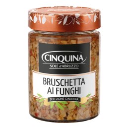 CINQUINA BRUSCHETTA Z PIECZARKAMI Pasta 280g Włochy