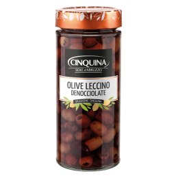 CINQUINA OLIWKI CZARNE BEZ PESTEK 320g Włochy