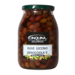 CINQUINA OLIWKI CZARNE BEZ PESTEK 600g Włochy