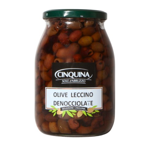 CINQUINA OLIWKI CZARNE BEZ PESTEK 600g Włochy