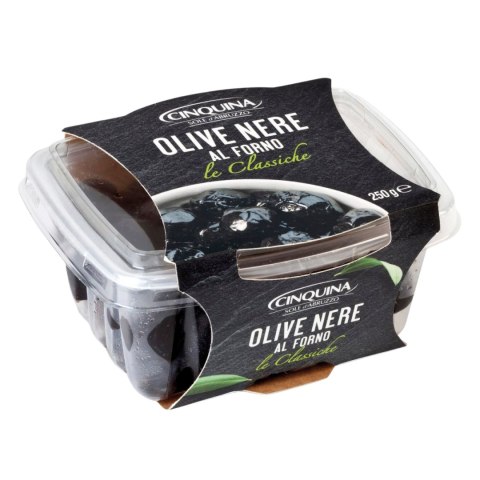 CINQUINA OLIWKI CZARNE PIECZONE 250g Włochy