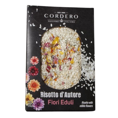 CORDERO RISOTTO Z JADALNYMI KWIATAMI Ryż 250g Włochy
