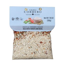CORDERO RISOTTO Z POMIDORAMI I BAZYLIĄ Ryż 200g Włochy