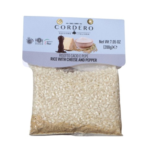 CORDERO RISOTTO Z SEREM I PIEPRZEM Ryż 200g Włochy