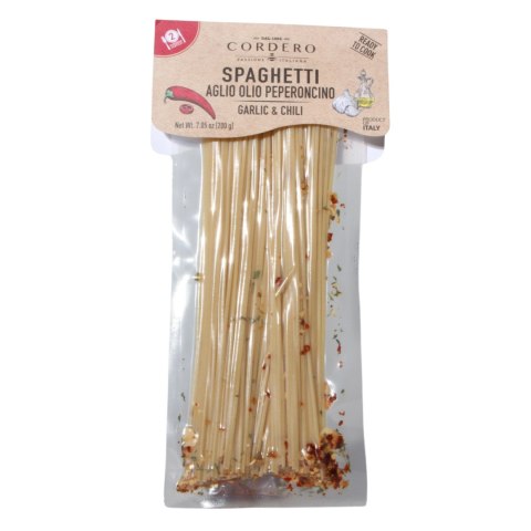 CORDERO SPAGHETTI AGLIO OLIO PEPERONCINO Makaron 200g Włochy