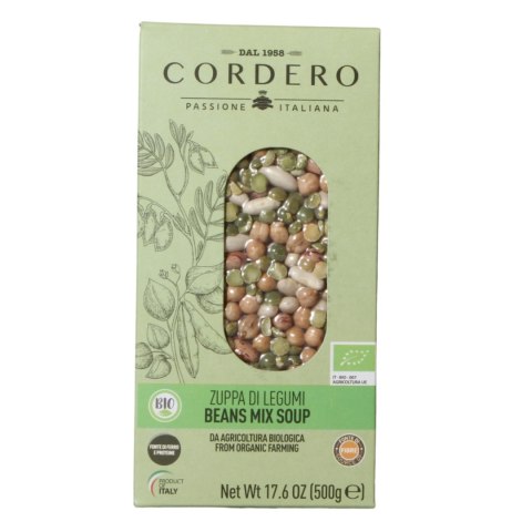 CORDERO ZUPA Z ROŚLIN STRĄCZKOWYCH BIO 500g Włochy
