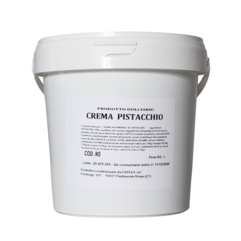 COSTA DOLCI Krem Pistacjowy 30% Włochy 1kg