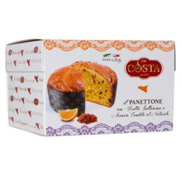 COSTA DOLCI PANETTONE z Rodzynkami i Pomarańczą Babka Włochy 500g