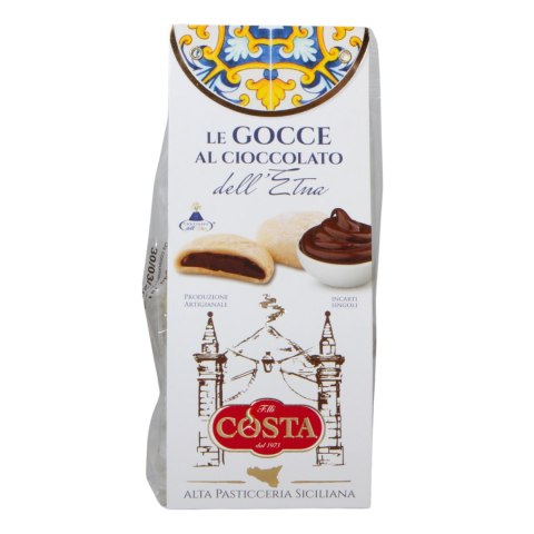 COSTA DOLCI Włoskie Kruche Ciastka z Kremem Czekoladowym Sycylia 120g