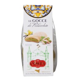 COSTA DOLCI Włoskie Kruche Ciastka z Kremem Pistacjowo-Waniliowym 100g