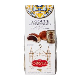 COSTA DOLCI Włoskie Kruche Ciastka z Kremem Rumowym Sycylia 120g