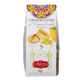 COSTA DOLCI Włoskie Kruche Ciastka z Nadzieniem Cytrynowym Sycylia 120g