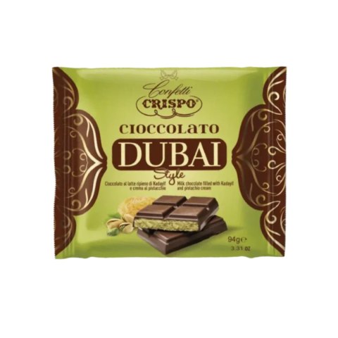 CRISPO DUBAJSKA CZEKOLADA z Pistacjami Kataifi 94g