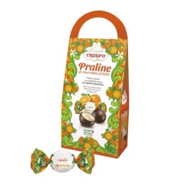 CRISPO PRALINY Z NADZIENIEM POMARAŃCZOWYM Czekoladki Włoskie 200g