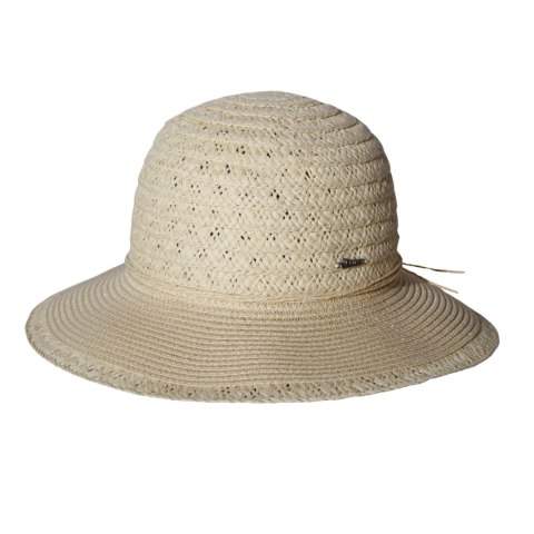 KAPELUSZ SŁOMKOWY DAMSKI Letni Beżowy HANDMADE