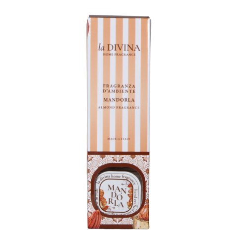 LA DIVINA PATYCZKI ZAPACHOWE MIGDAŁOWE Odświeżacz 100ml Włochy