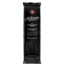LA MOLISSANA Makaron SPAGHETTI Nero di Seppia Czarny 500g