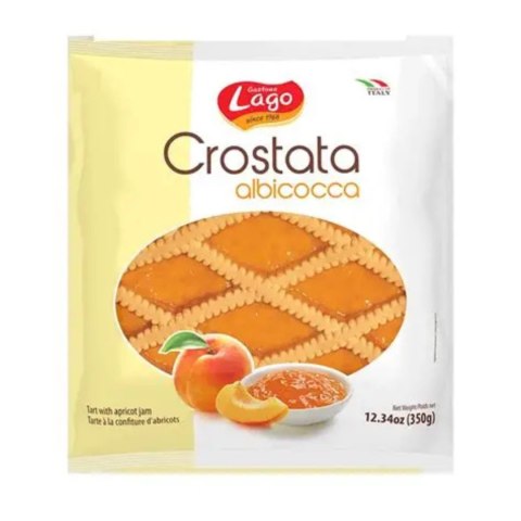 LAGO CROSTATA ALBICOCCA TARTA z Konfiturą Morelową Włoska 350g