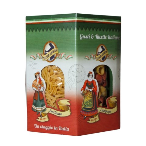 MAESTRI ARTIGIANI ZESTAW REGIONALI Włoskie Makarony 6x500g PREZENT