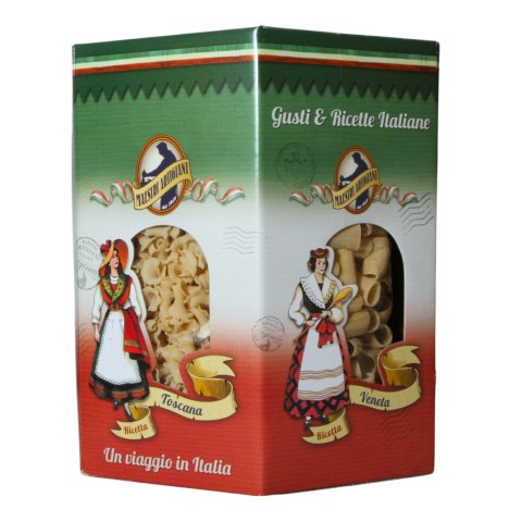 MAESTRI ARTIGIANI ZESTAW REGIONALI Włoskie Makarony 6x500g PREZENT