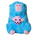 MASKOTKA KAPIBARA BUBBLE TEA Niebieska Przytulanka 28cm