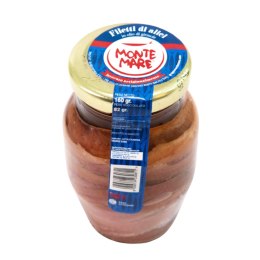 MONTE MARE FILETY ANCHOIS Włoskie Sardele 80g