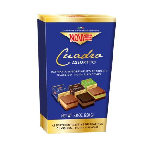 NOVI CUADRO MIX Włoskie Czekoladki Praliny 250g