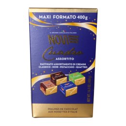NOVI CUADRO MIX Włoskie Czekoladki Praliny 400g