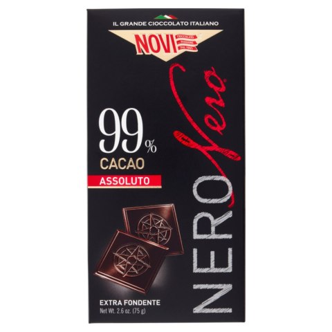 NOVI Czekolada Gorzka 99% Kakao 75g
