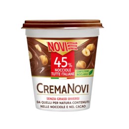 NOVI KREM Z ORZECHÓW LASKOWYCH Nocciole Al Cacao 200g Włochy