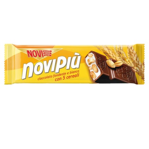 NOVI PIU Baton Gorzka Czekolada 5 Zbóż 28g