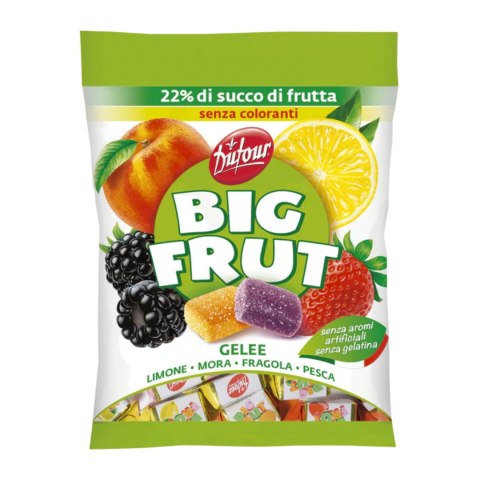 NOVI ŻELKI OWOCOWE GALARETKI Big Frut Mix Wegańskie 150g