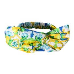 OPASKA DO WŁOSÓW Na Gumce Wzór 4 Cytryny Włochy