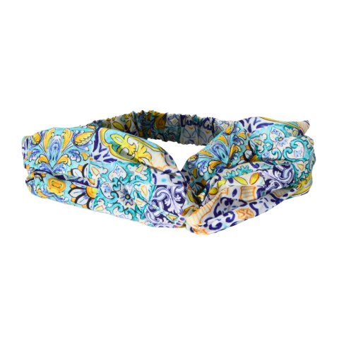 OPASKA DO WŁOSÓW Na Gumce Wzór 5 Cytryny Włochy