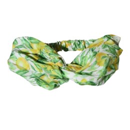 OPASKA DO WŁOSÓW Na Gumce Wzór 9 Cytryny Włochy