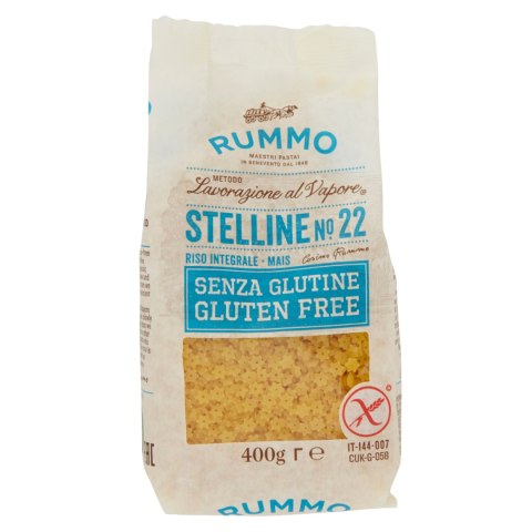 RUMMO STELLINE N.22 Włoski Makaron Gwiazdki 400g BEZGLUTENOWY
