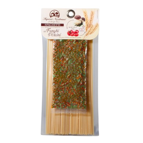 SAPORI NOSTRANI Makaron SPAGHETTI 250g Przyprawa Funghi Porcini 50g