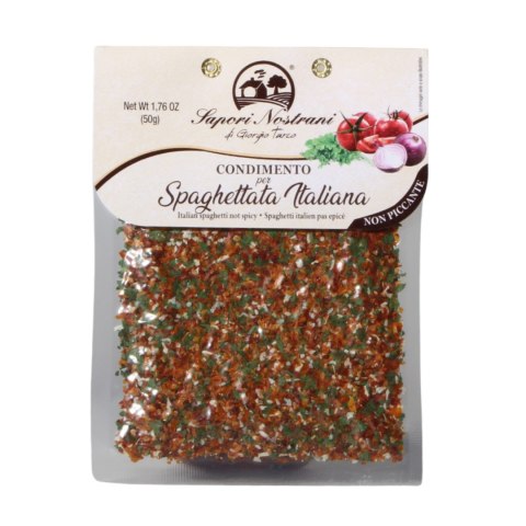 SAPORI NOSTRANI Przyprawa SPAGHETTI NON PICCANTE Mieszanka 50g Włochy