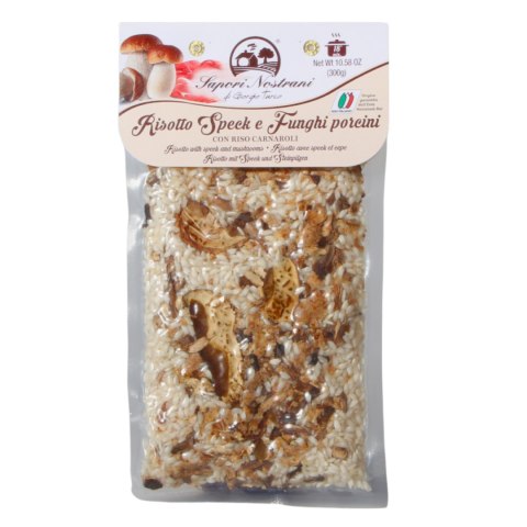 SAPORI NOSTRANI RISOTTO Z BOROWIKAMI I WIEPRZOWINĄ 300g Włochy