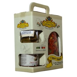 SPECIALE ITALIA ZESTAW Makaron Przyprawa Sos z Borowików PREZENT 730g