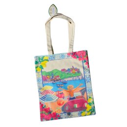 TORBA BAWEŁNIANA z Nadrukiem Włochy ITALIA Wakacje 41x33cm